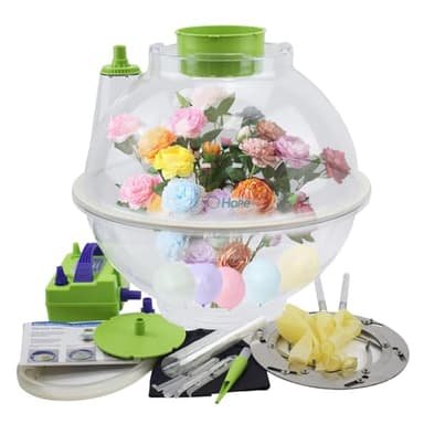 New 17 inches Balloon Stuffer Kit Balloon Stuffing Machine to Wrap Gift Balloon Filling Kit with Balloon Expander, Air Pump, 5 bobo, 5 Latex Balloons