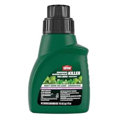 Ortho Chickweed, Clover and Oxalis Killer for Lawns Concentrate, Kills Weeds to The Roots, Also Kills Creeping Charlie and Wild Violet, 16 oz.