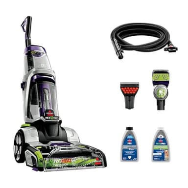 BISSELL ProHeat 2X Revolution Pet Pro Plus, 3588F, Upright Deep Cleaner, 30-minute Dry Time, Dual Dirt Lifter Powerbrush, Hose & Tool Attachment, Pet Upholstery and Tough Stain Tool Included