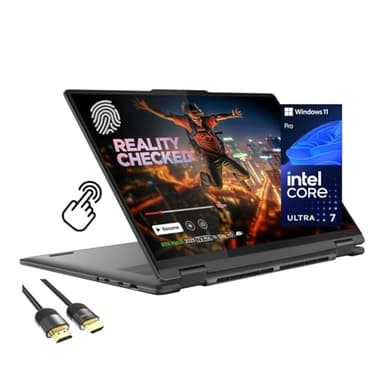 Lenovo Yoga 7i 2-in-1 Laptop, 16" 2K Touchscreen Display, Core Ultra 7 155U (Up to 4.80 GHz), 16GB DDR5, 512GB PCIe SSD, Wi-Fi 6E, Backlit KB, FP Reader, TB 4, Webcam, Keypad, PDG HDMI, Win 11 Pro