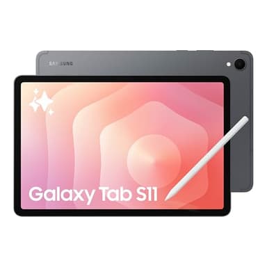 Samsung Galaxy Tab S11 128 GB WiFi Android Tablet, Large Display, Durable, Slim, Light, High Performance, Long Battery Life, S Pen for Note-Taking, AI Assist, US Version, Gray