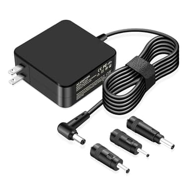 65W Laptop Charger Compatible with Asus Vivobook 14 15 17 S13 S14 S15 Go 12 14 15 Zenbook Flip Chromebook Notebook EeeBook Laptop 5.5 * 2.5mm with 3 Replaceable Tip