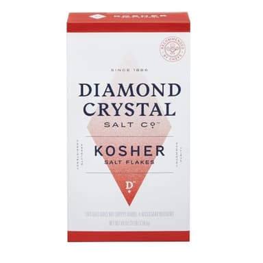 Diamond Crystal Kosher Salt – Full Flavor, No Additives - Pure and Natural Since 1886-3 Pound (New Packaging)