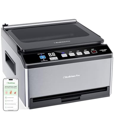 DualCore CVS101 Chamber Vacuum Sealer, 6L Dual Vacuum Zones for Liquids & Oversized Bags, External Vacuum Area, 100kPa Vacuum Dual-Core System with 4 Oil-Free Dry Pumps 12" Vacuum Sealer Bar