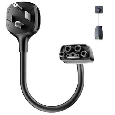 FOCSPROD NEMA 14-30 Adapter Only for Tesla Mobile Charger Gen 2 and 3, Fast Charging 240/250V 14-30 Outlet Connector for Tesla Portable Charger Adapter Up to 24Amp (15 inch