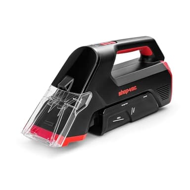 Shop-Vac 3-in-1 Cordless Spot Cleaner, Handheld Upholstery Cleaner with Spray, Rolling Brush and 5.5kPa Suction, 2 Water Tanks, USB-C Rechargeable