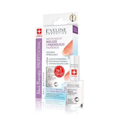 Eveline Cosmetics 3 In 1 Instantly Whiter Nail Whitener
