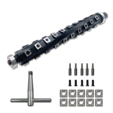 13 Inch Spiral Helical Cutterhead Compatible with DeWalt DW735 Planer