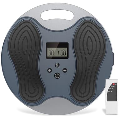 EMS Foot Stimulator, Rechargeable EMS Foot Massager for Neuropathy, TENS & EMS Foot Circulation Stimulator for Pain Relief/Circulation/Plantar Fasciitis, 1.5KG Thin Remote Electrical Muscle Stimulator