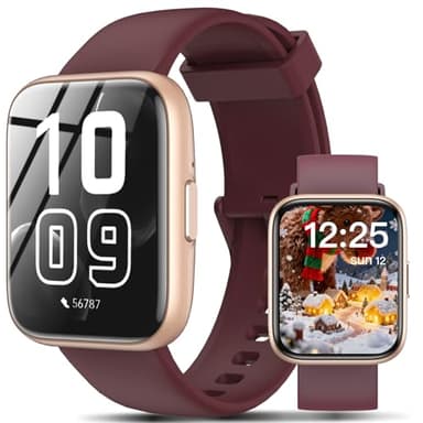 DIVElink Smart Watches for Women Men - 1.83" HD 2025 Smartwatch with 100 Sports Modes, Heart Rate/Sleep Monitor, IP68 Waterproof, Bluetooth Call & Music Control for iPhone/Android