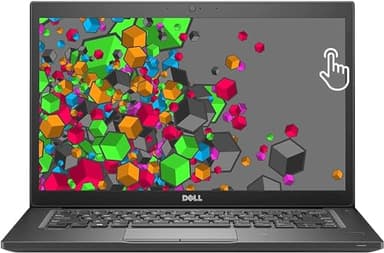 Dell Latitude 7490 Laptop FHD Touchscreen Notebook PC, Intel Core i7 8650U Processor, 16GB Ram, 512GB SSD, Webcam, WiFi, Bluetooth, HDMI, Type C, Windows 11 Professional, Black (Renewed)