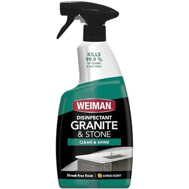 Weiman Disinfectant Granite Daily Clean & Shine, 24 Fl Oz (Pack of 1)