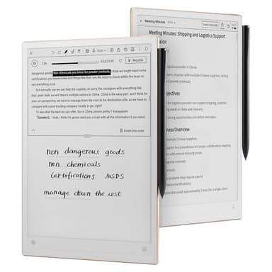 iflytek AINOTE 2, 10.65" E-Ink Tablet, AI Note Taking Tablet for Meeting, Ultra-Thin 4.2mm Digital Notebook with Voice-to-Text, 16-Language Transcription, Handwritten-to-Text, Ideal for Work&Study