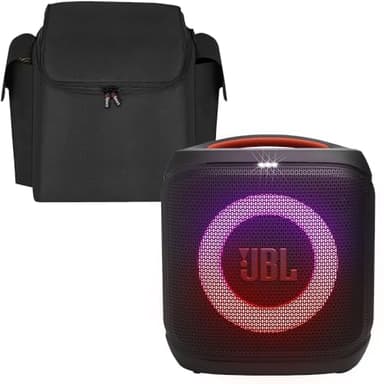 JBL PARTYBOX Encore Essential 2 Speaker Bundle with gSport Carry Bag (Black)
