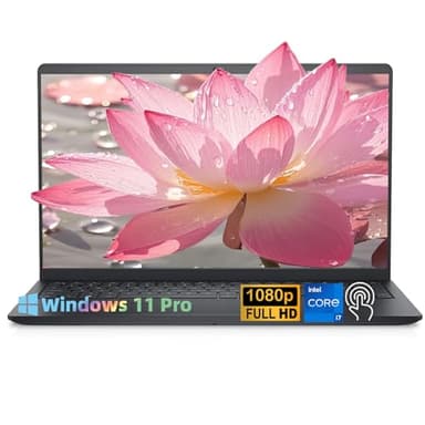 Dell 2025 15.6'' FHD Touchscreen Laptop Computer - 13th Gen Intel 10-Core i7-1355U Processor, 32GB RAM, 1TB SSD, Numeric Keypad, HDMI, Wi-Fi 6,Win11 Pro for Business & Students