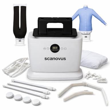 Scanovus The Original Automatic Ironing Machine 4.0 | Hands-Free Clothes Dryer & Wrinkle Remover for Shirts, Pants & Shoes