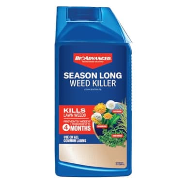 BioAdvanced Season Long Lawn Weed Killer, Concentrate, 32oz, Weed Killer for Lawns