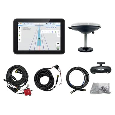 Tractor Guidance System with Precision AG Software, Android10 Tablet, 4-inch High Accuracy by PPP, 1-inch by CORS, A-B line Guidance Compatible with Any Tractor CAT. John-Deere...JY100 Plus