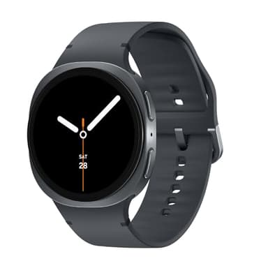 Samsung Galaxy Watch 8 (2025) 44mm Bluetooth Smartwatch, Cushion Design, Fitness Tracker, Sleep Coaching, Running Coach, Energy Score, Heart Rate Tracking, Graphite [US Version, 2 Yr Warranty]