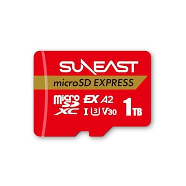 SUNEAST microSD Express 1TB Memory Card — Up to 900MB/s Read 620MB/s Write, Compatible with Nintendo-Switch 2, Class 10 U3 V30 UHS-I A1, High-Speed Storage for Gaming and 4K Video