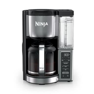 Ninja Fresh Brew™ Drip Coffee Maker | Programmable 14Cup Glass Carafe, Brew Classic & Rich, 70oz Removable Water Reservoir | Small Batch, Delay Brew, Adjustable Warming Plate | Stainless Steel | CE451