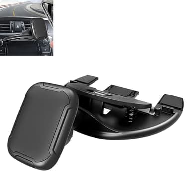 Zosgrew Car CD Port Phone Holder, 360 Degree Adjustment Cell Phone Navigation Mount, Anti-slip Magnetic Suction CD Slot Smartphones Holder, Universal Accessories for Most Cars (Black #1)