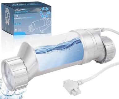 Maureen T-15 Salt Cell Upgrade for Pool Chlorinator System Replacement Fit for Hayward Cell T15 W3T-CELL-15 BLT15H AquaRite, AquaTrol & More Salt Water Pool Up to 40K Gallon