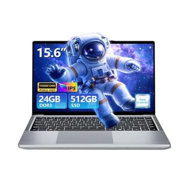 Gaming Laptop, 15.6 inch Laptop i5 Processor （up to 3.60 GHz）, 24GB DDR3 512GB SSD, Full HD 1920X1200 Display, 180 Angle Opening, WiFi 5,HDMI,win 11 pro,gaming computer,notebook gamer,laptops,lap top