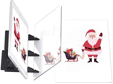 MRLZLT Cookie Painting Projector, DIY Optical Drawing Board, Zero-Based Drawing Mold, Mirror Image Reflection Projector