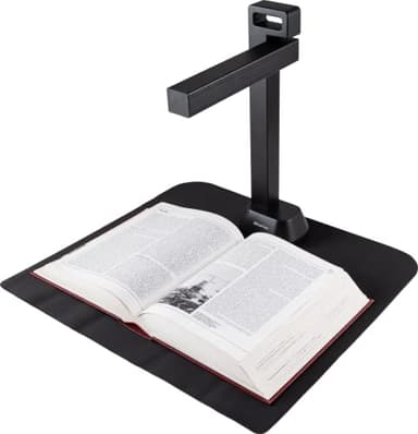 IRIScan Desk Document Camera a3 Scanner- v6Pro :13MP/21MP visualizer, Free PDF Editor,Portable Scanner,Book Scanner,AI Curve Flattening-Finger Hiding,Win Mac