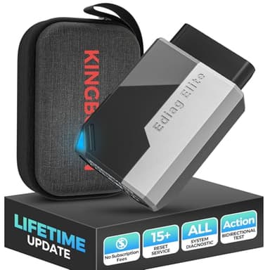 KINGBOLEN Ediag Elite OBD2 Scanner Bluetooth, Bidirectional Test Scanner All System Diagnostic Tool for iOS & Android, 15+ Hot Reset, CANFD Protocol, FCA AutoAuth, No Subscriptions Lifetime Update