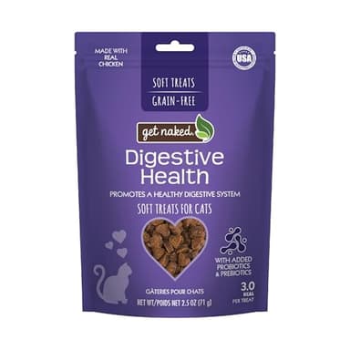 Get Naked 1 Pouch Furball Relief Soft Treats For Cats, 2.5 Oz(pack of 1)