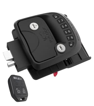 RVLOCK Compact RV Lock Keyless Entry, Secure Replacement for Camper Latch, Great RV Door Lock Replacement for Trailers with Patented Security Technology
