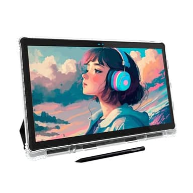 X14 Drawing Tablet • PicassoTab Largest 14" Screen, Included Learning Package [Premium Drawing Apps & Tutorials] Stylus Pen, No Computer Needed, Standalone Graphics Tablet for Digital Artists -PX14