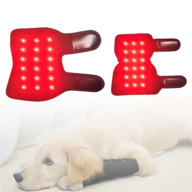 lanoune Red Light Therapy Dog Leg, Pet Laser Therapy for Dogs, Canine Red Light Therapy Wrap for Vet, Muscle & Joint Pain Relief,Reduce Inflammation
