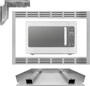27-inch Microwave Trim Kit for Panasonic NN-TK922SS Microwave Oven，Compatible with Panasonic NN-SD975S, NN-SD997S, NN-SN975S, NN-SN973S, NN-SN965S, NN-SN966S, NN-SE985S, NN-SN97JS, NN-SN97HS
