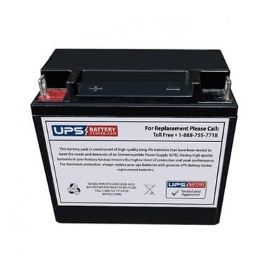 UPSBatteryCenter Replacement Battery 12V 14Ah for CX 6-FM-14 (HW-14-12)