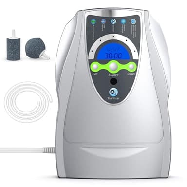 Ozone Machine Generator, Multifunctional with Timer, 500mg/h Portable Ozone Machine for Home, Kitchen, Office, Cleaning Water, Fruits and Vegetables