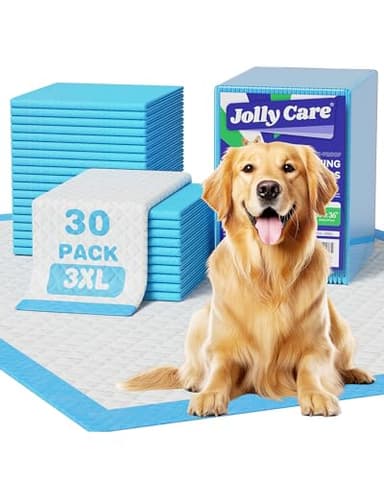30 Count-36" x 36" XXXL Pee Pads for Dogs, Extra Large Puppy Pads, Super Absorbent Disposable Dog Training Pads, Quick Drying, Leak-Proof, Ultra Thick Potty Pads for Dogs, Puppies, Doggie, Cats
