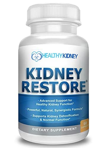 Kidney Cleanse Detox & Repair - Formulated by Kidney Health Expert Living w/Transplant - US Made Kidneys Support Supplement, Detox, Flush - Renal Vitamins 60 Capsules