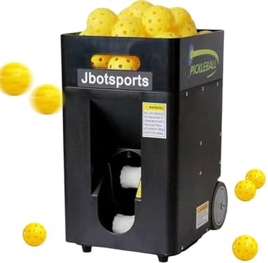 JP02 Portable Pickleball Machine - Swing,Spin Multiple Serve Modes Pickleball Trainer,Ball Thrower for Practice,Adjustable Speed, Elevation, and Frequency Pickleball Launcher