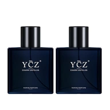 Ycz Eau De Parfum Ocean Perfume Set, 3.4 Fl Oz / 100ml for Men, Combining the Soothing Aromas of Lavender, Rosemary and Sage for A 48-hour Fragrance, Christmas Gifts Ideal