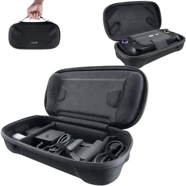 JSAUX Carrying Case for ROG Xbox Ally / ROG Xbox Ally X (2025) Double-Decker, Protective Hard Shell, Dual Layer Portable Travel Storage Bag Fits Adapter, Cable and Accessories -BG0136