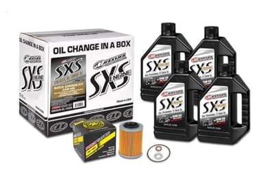 SXS Can-Am Oil Change Kit 10W-50 Full-Syn Maverick X3