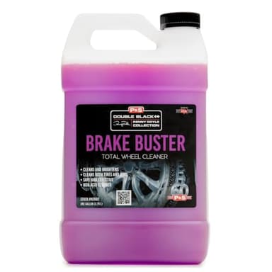 P & S PROFESSIONAL DETAIL PRODUCTS - Brake Buster Wheel and Tire Cleaner - Non-Acid Formula Safe For All Wheel Types, Removes Brake Dust, Oil, Dirt, Light Corrosion - 1 Gallon