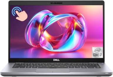 Dell Latitude 5410 14" FHD (1920×1080) Touchscreen Laptop, Intel Core i7-10610U, 16GB DDR4 RAM, 512GB SSD, HDMI, Windows 11 Pro (Renewed)