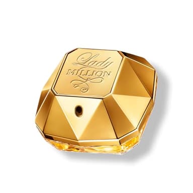 Rabanne Lady Million Eau de Parfum - Long Lasting Floral Woody Perfume for Women with Jasmine, Honey & Patchouli - Women's Designer Fragrance, 1.7 oz