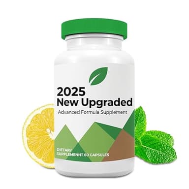 Lipo-zem Capsules, Supplement for Daily Support, 60 Capsules for Men and Women, Vegan and Advanced, Green