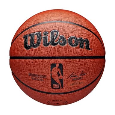 WILSON NBA Authentic Indoor/Outdoor Basketball - Brown, Size 7-29.5"