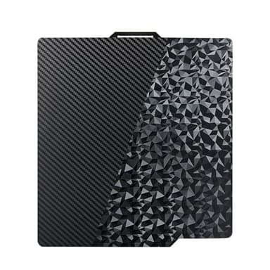 IdeaFormer-3D PEO PET Smooth Build Plate for Bambu Lab X2D X1C X1 X1E P1P P1S P2S A1, PEO PET Spring Steel Sheet Flexible Bed Plate for Bambu Labs X1, X1 Carbon, P1P, P1S, P2S, A1 3D Printer Platform